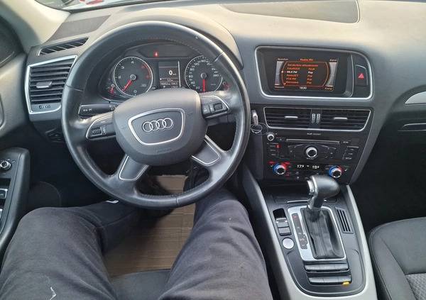 Audi Q5 cena 77800 przebieg: 186000, rok produkcji 2013 z Żabno małe 497